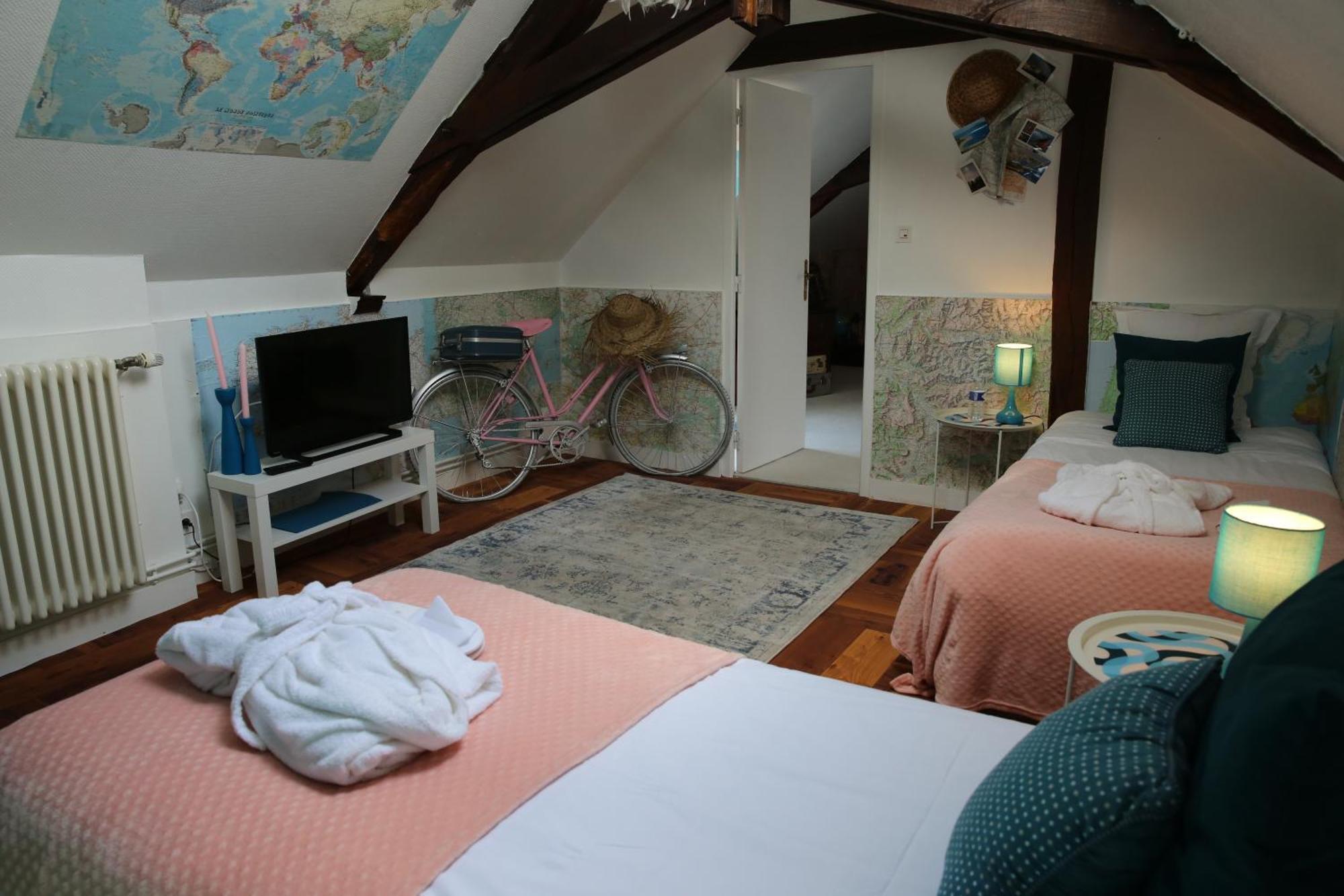 Taty Ginette Maison Et Table D'Hotes Marolles  エクステリア 写真